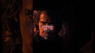 “You will try”  Anakin skywalker  Darth vader  Pulse  Eibyslowed  starwars youtubeshorts [upl. by Zetnom]