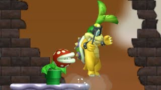 New Super Mario Bros Wii Piranha Plant´s Canon Chaos  Walkthrough  2 [upl. by Biagi]