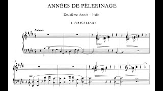 Liszt Années de pèlerinage Year 2  Italy S161 Piemontesi Gorus [upl. by Nive]