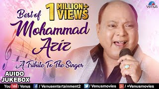 A Tribute To The Singer Mohammed Aziz  Songs  Jukebox  90s Songs [upl. by Zebada]