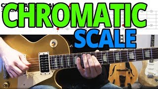 Andys Lab  Chromatic Scale  Guitar Lesson [upl. by Ahserb]