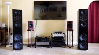 DOGE 10 PADC a KT88 tube amp and Tekton speakers in one of our customer system [upl. by Hnacogn]