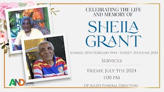 The Funeral Service of Sheila Grant [upl. by Oraneg]