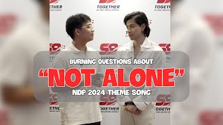 Benjamin Kheng on this year’s NDP theme song “Not Alone” and more [upl. by Vanya]