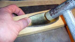 Making Casting Spoon Blanks From Metal Sheet [upl. by Rainah]