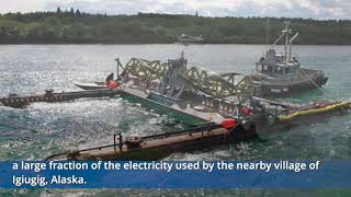 Energy Harvested from a River in Alaska [upl. by Narol]