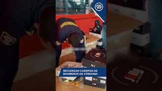 REFUERZAN CUERPOS DE BOMBEROS EN CÓRDOBA [upl. by Aitel]