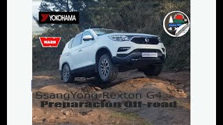 SsangYong Rexton G4  Preparación OffRoad Club Rutas Turísticas 4x4 [upl. by Adner]