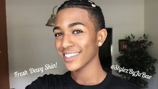 How to get natural dewy skin WITHOUT MAKEUP  StylezByJubae [upl. by Hareema]