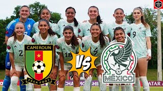 MUNDIAL FEMENIL SUB20  MÉXICO VS CAMERÚN EN VIVO [upl. by Ronn]