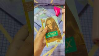 Streax 73 Golden Blonde Hair Colour Review 👱‍♀️shorts hair haircolor treading [upl. by Aicissej435]