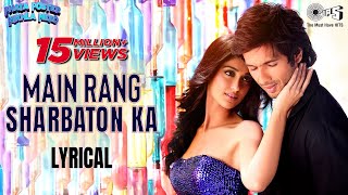 Main Rang Sharbaton Ka  Lyrical  Phata Poster Nikhla Hero  Shahid Ileana Atif Aslam  Pritam [upl. by Aisirtap]