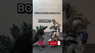 BOMBOCLAT short funny godzilla meme shmonsterarts bomboclat [upl. by Annaitat]