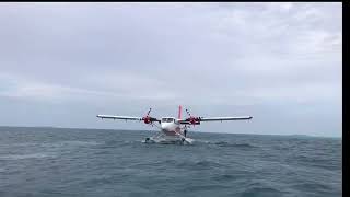 A Day in Maldives 🛩️🛬 aviation airplane seaplane maldives [upl. by Aikrahs]