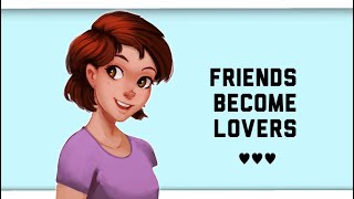 Friends to Lovers Girlfriend Roleplay Confession Kisses Innocent and Sweet [upl. by Ynnohj]