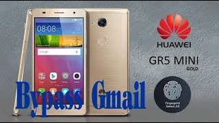 Huawei NMOL31 GR5 Mini Bypass FRP Gmail Done 100  MobileSolutionsVN [upl. by Barbette]