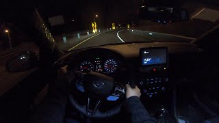 facelifted 2021 Hyundai Veloster N Night POV Test Drive 4K [upl. by Terrie]