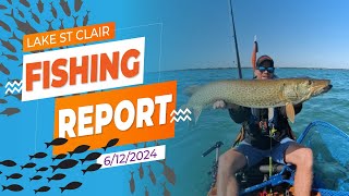 The Lake St Clair Fishing Report 6122024 [upl. by Kleeman]