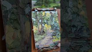 “Evening at Enger Park” Plein Air Oil Painting Process  Enger Park  Duluth Minnesota [upl. by Airpac]