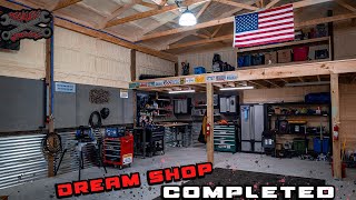 Completed Shop Tour Reckless Wrench Garage [upl. by Angadreme]