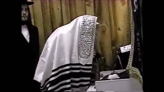 Tosher Rebbe praying [upl. by Viafore761]