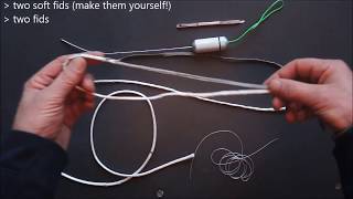 DIY Dyneema continuous uncovered loops [upl. by Nets229]