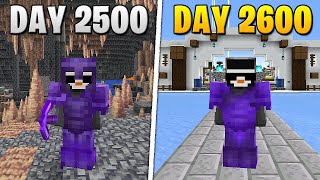 I Survived 2600 Days in HARDCORE Minecraft [upl. by Kannan]