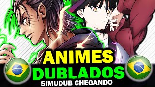 SIMUDUB ANIME DUBLADO NA CRUNCHYROLL [upl. by Eidurt]