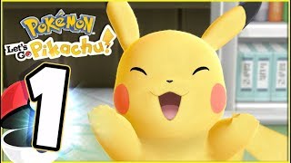 Pokémon Lets Go Pikachu Walkthrough Part 1 Welcome to Pallet Town Nintendo Switch [upl. by Novello]