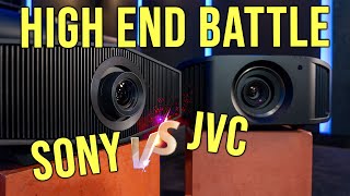 Erster ultimativer HighEndHDR Bildvergleich JVC DLANZ800 vs Sony VPLXW6100 Bravia 8 [upl. by Dutchman787]