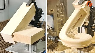 Satisfying Wood Carving Machines Wood CNC amp Lathe Machines▶3 [upl. by Kreg]