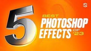 5 BEST Photoshop Effects of 2023 Beginner Friendly [upl. by Drogin]