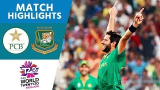 Afridi Stars in Comfortable Win  Pakistan vs Bangladesh  ICC Mens WT20 2016  Highlights [upl. by Saunder123]