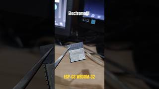 electroniccomponents esp32project ESPC3 WROOM32 MODULE UNBOXING [upl. by Atilek]