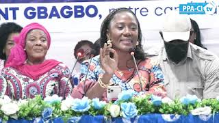 TOURNEE DE REMERCIEMENTS DE MME NADY GBAGBO ETAPE DE ABOBO [upl. by Dearden949]