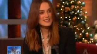 Keira KnightleyEllen DeGeneres 6th Dec 2007 [upl. by Annair]