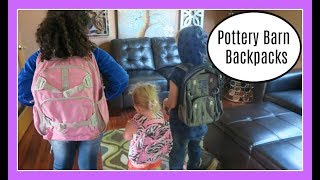 Pottery Barn Backpacks Review  Back To School [upl. by Jochbed]