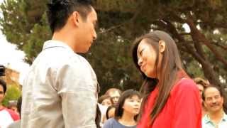 OFFICIAL Trang and Nam Proposal Flash Mob at UCLA 92411 [upl. by Samson]