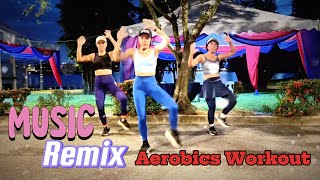 DJ Remix Aerobics Workouts  Dance Sweat amp Get Fit [upl. by Eciened7]