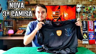 NOVA CAMISA DO FLAMENGO 20232024  UNBOXING E DETALHES [upl. by Nilyak]