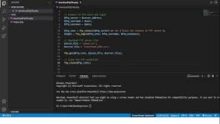 PHP  Download FTP File [upl. by Meurer]