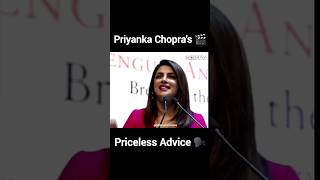 Life Changing Advice From Priyanka Chopra psychology motivation bollywood [upl. by Lacombe]