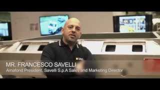 SAVELLI  moulding lines amp sand preparation at Cast Expo 2013  Interview with Francesco Savelli [upl. by Romeon]