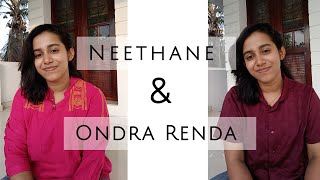 Mash up of Neethanae and Ondra Renda Aasaigal 💞 [upl. by Rebmik]