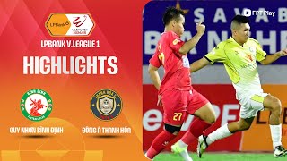 HIGHLIGHTS QUY NHƠN BÌNH ĐỊNH  ĐÔNG Á THANH HÓA  BẮN PHÁ LIÊN TỤC CHỦ NHÀ THỞ OXI CHỊU TRẬN [upl. by Anitaf]