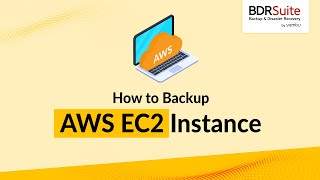 How to backup AWS EC2 instance using BDRSuite [upl. by Byran]