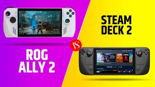 Steam Deck 2 VS Rog Ally 2  Worth Waiting For [upl. by Adnoyek69]