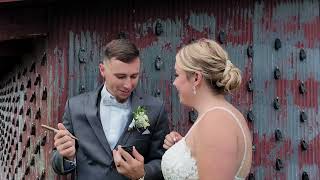 Shelbi amp Devon  Barns of Kanak Virginia Wedding Videographer [upl. by Ihcalam]