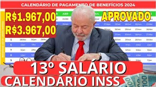 📅 SAIU AS DATAS 13° SALÁRIO PAGO NOVAMENTE R395700 em NOVEMBRO CONFIRA AS DATAS [upl. by Htebiram]