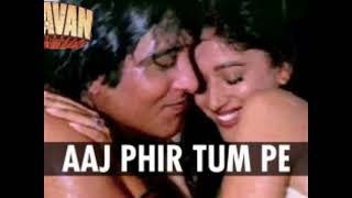 Aaj Phir Tum Pe Pyar Aaya Full Audio Song Dayavan Pankaj UdhasAnuradha Paudwal Madhuri Dixit 3 [upl. by Ettener776]